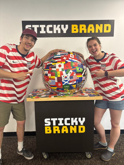 One World, One Tournament: Celebrating the 2026 World Cup with Flag Stickers from Around the World&nbsp;