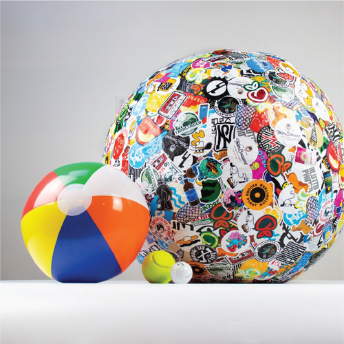 Guinness World Record - Largest Ball Of Stickers