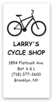 Bicycle & Bike Shop Stickers