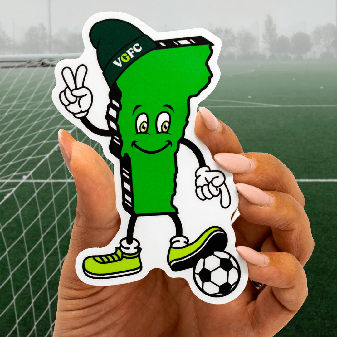 Custom Soccer Team Sticker - Personalized Name & Number Decal - Waterproof UV DTF Vinyl For Laptop, Water Bottle, Car - DIY Sports Gift