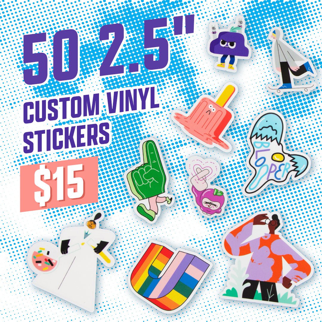 Vinyl Sticker Layout Custom Vinyl Stickers