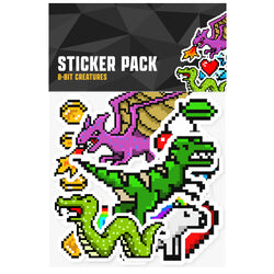 Creatures Sticker Pack 8-Bit