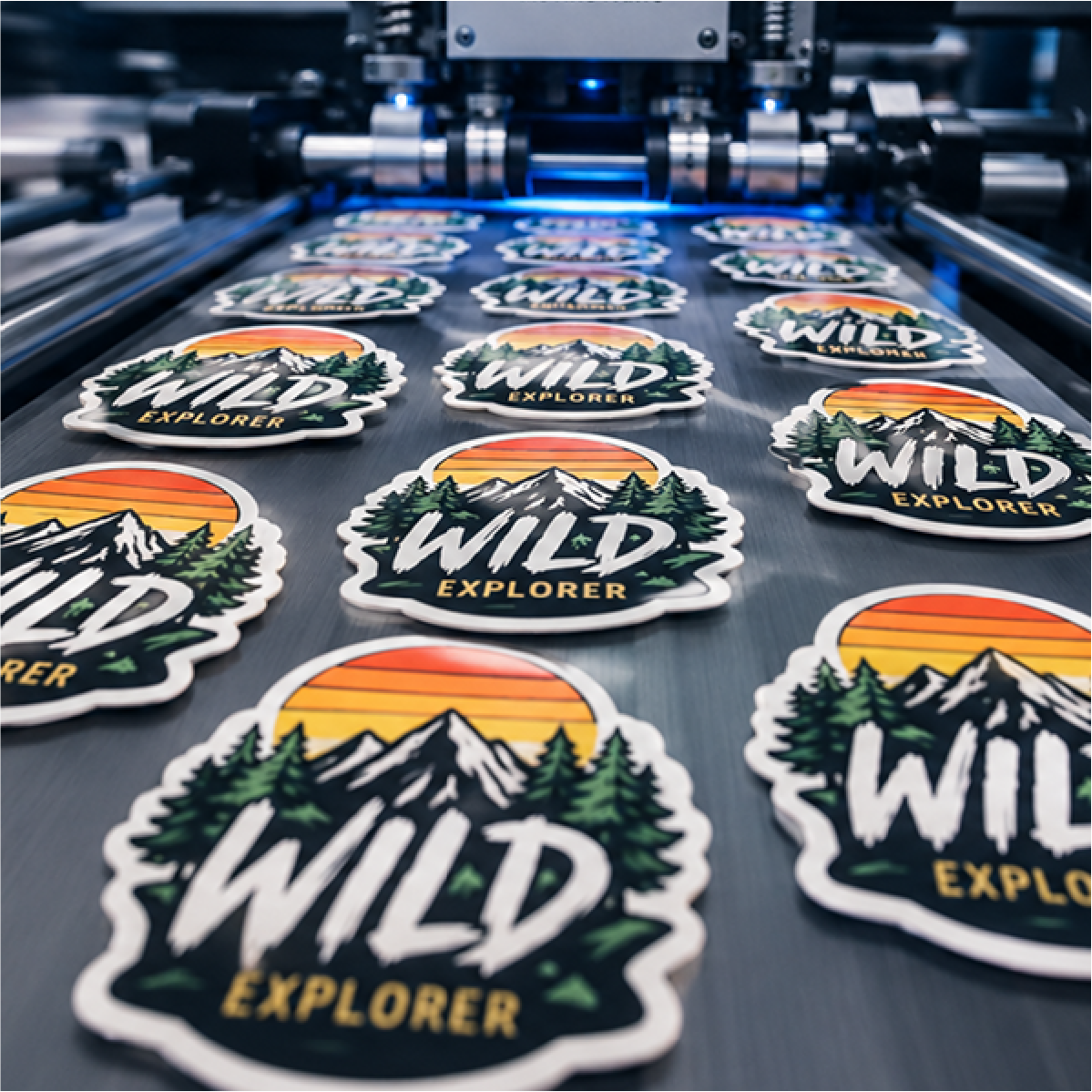 100 2.5" Custom Vinyl Stickers for $25