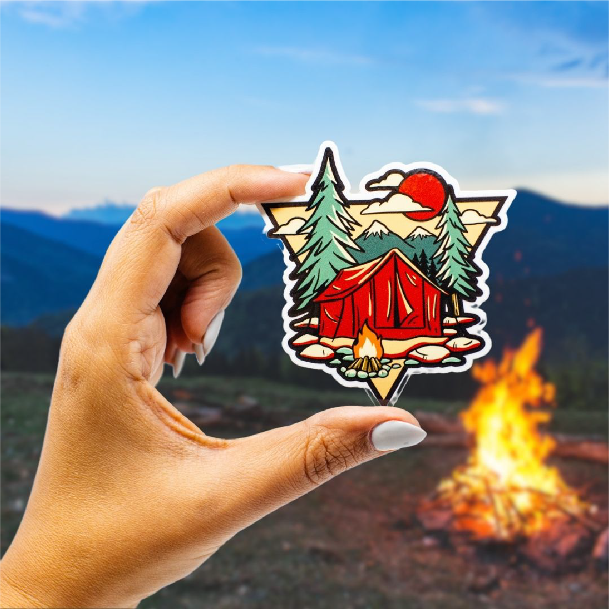 100 2.5" Custom Vinyl Stickers for $25