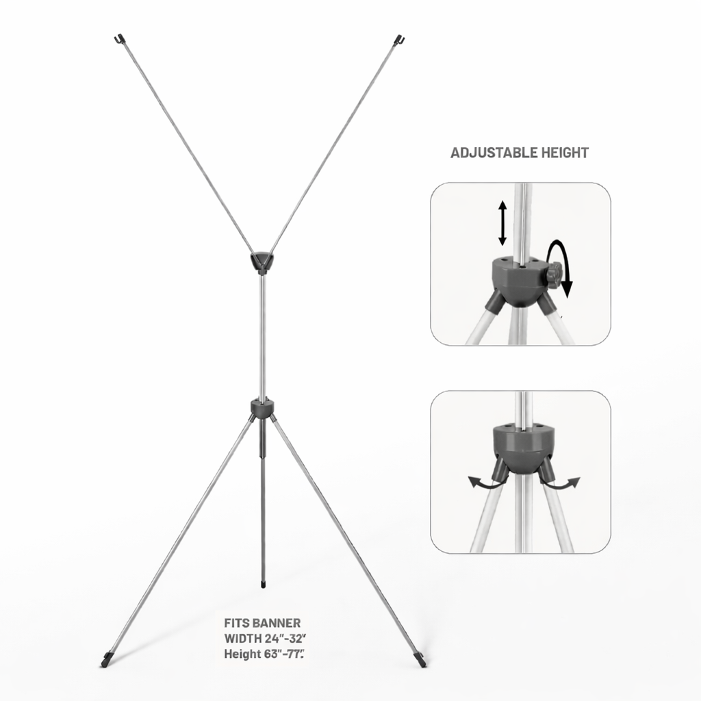 X-Banner Stand (Stand only) – Sticky Brand