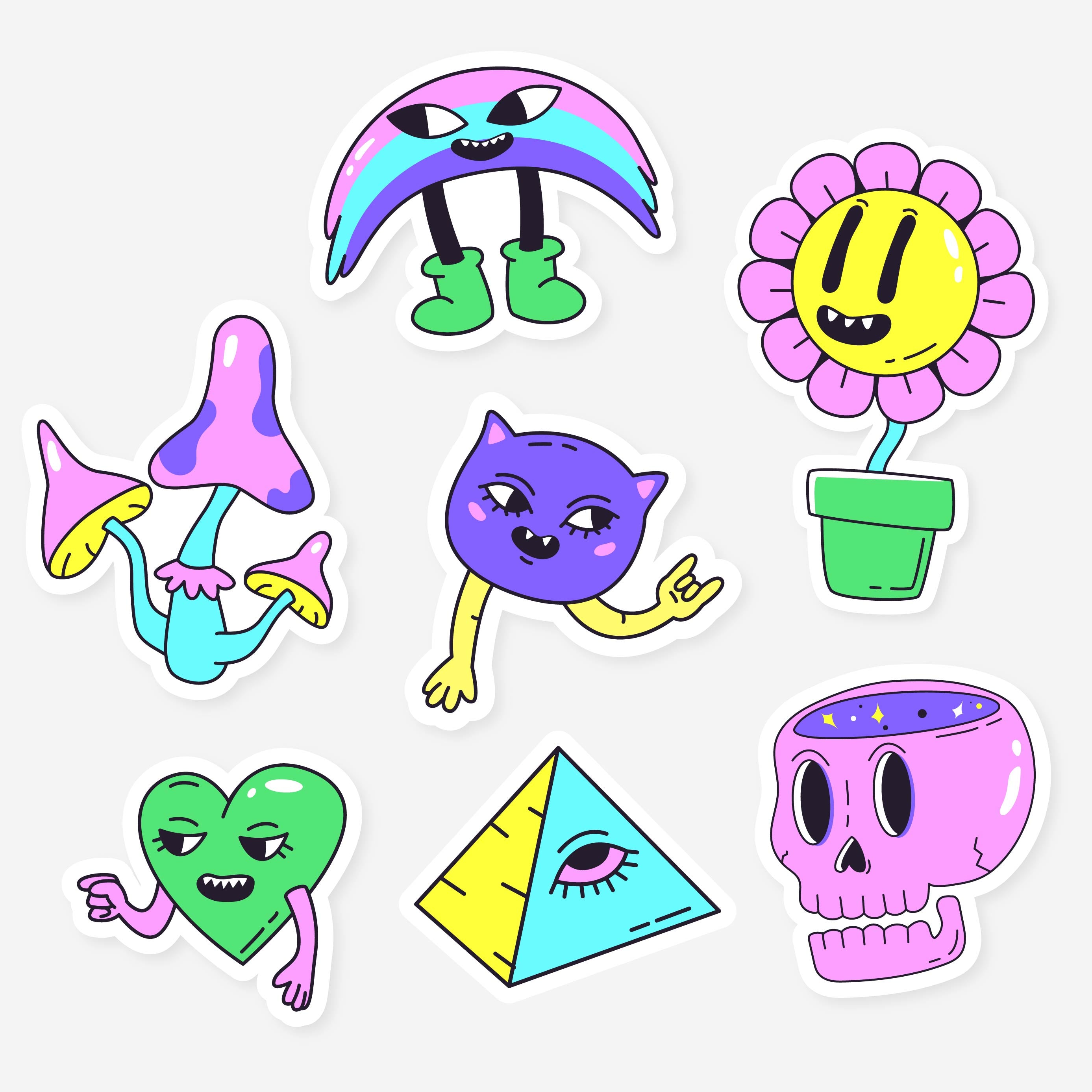 Funny Friends Sticker Pack