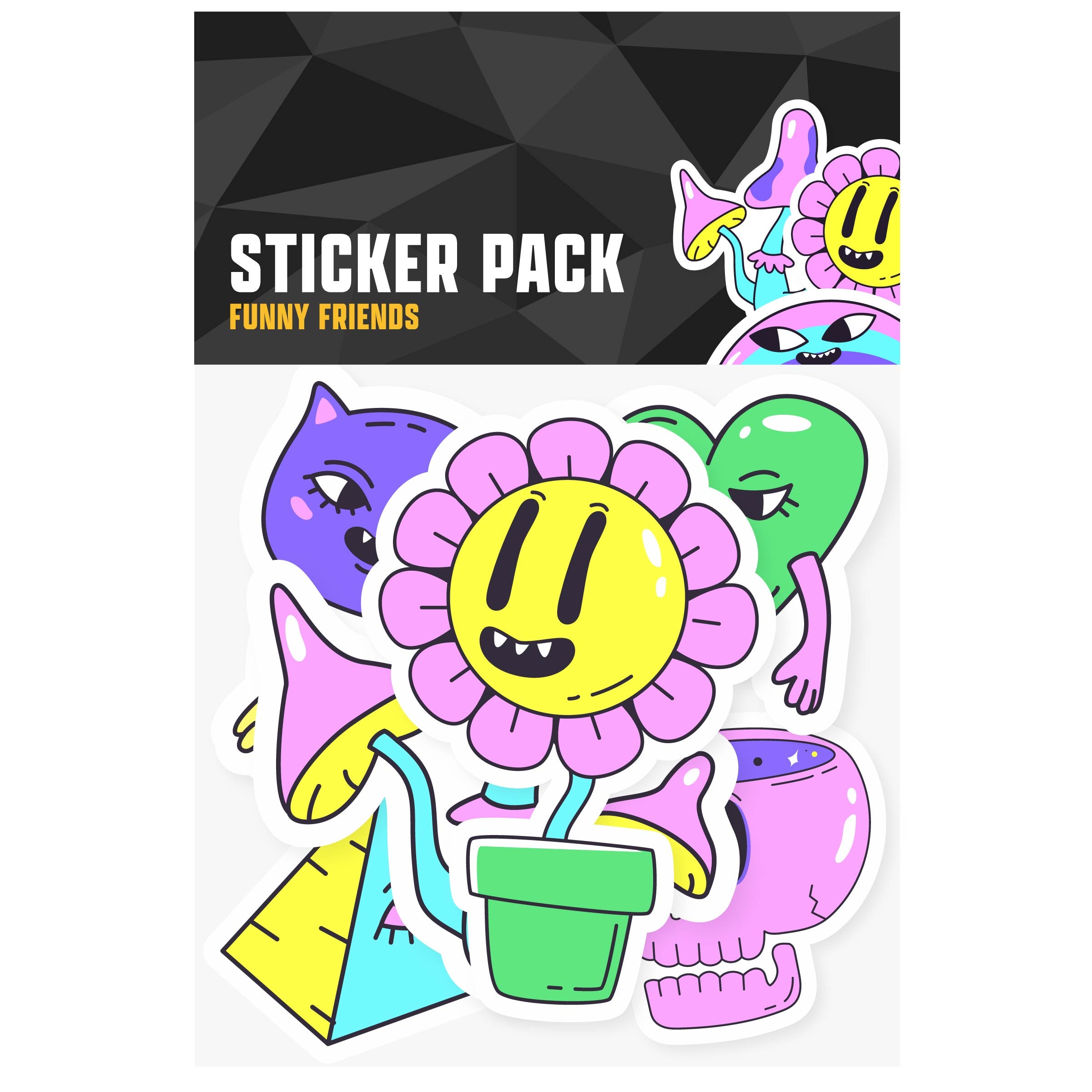 Funny Friends Sticker Pack