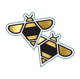 Gold Metallic Stickers