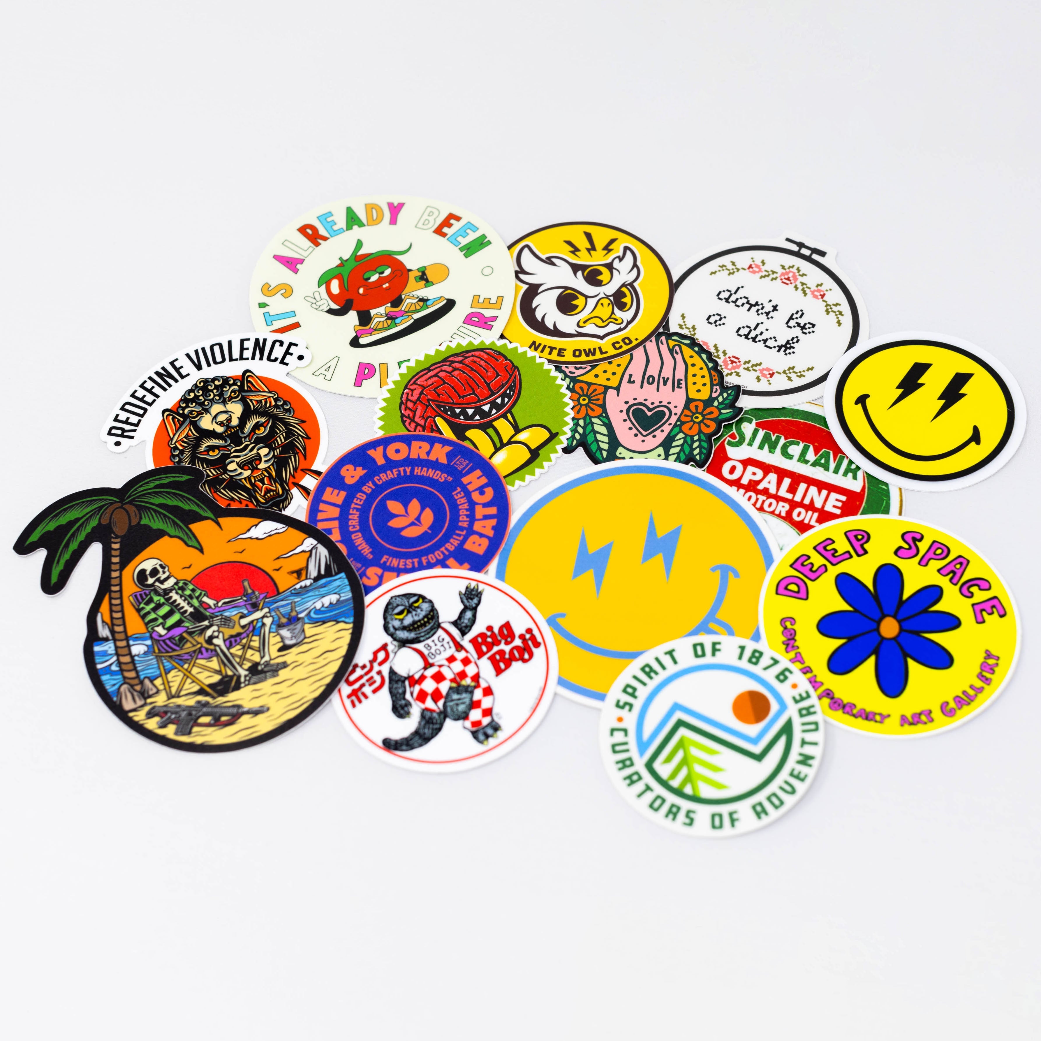 Custom Vinyl Stickers - Sticky Brand