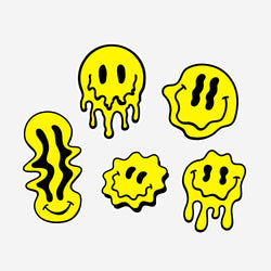 Smiling Faces Sticker Pack