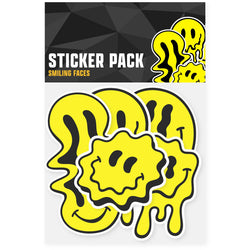 Smiling Faces Sticker Pack