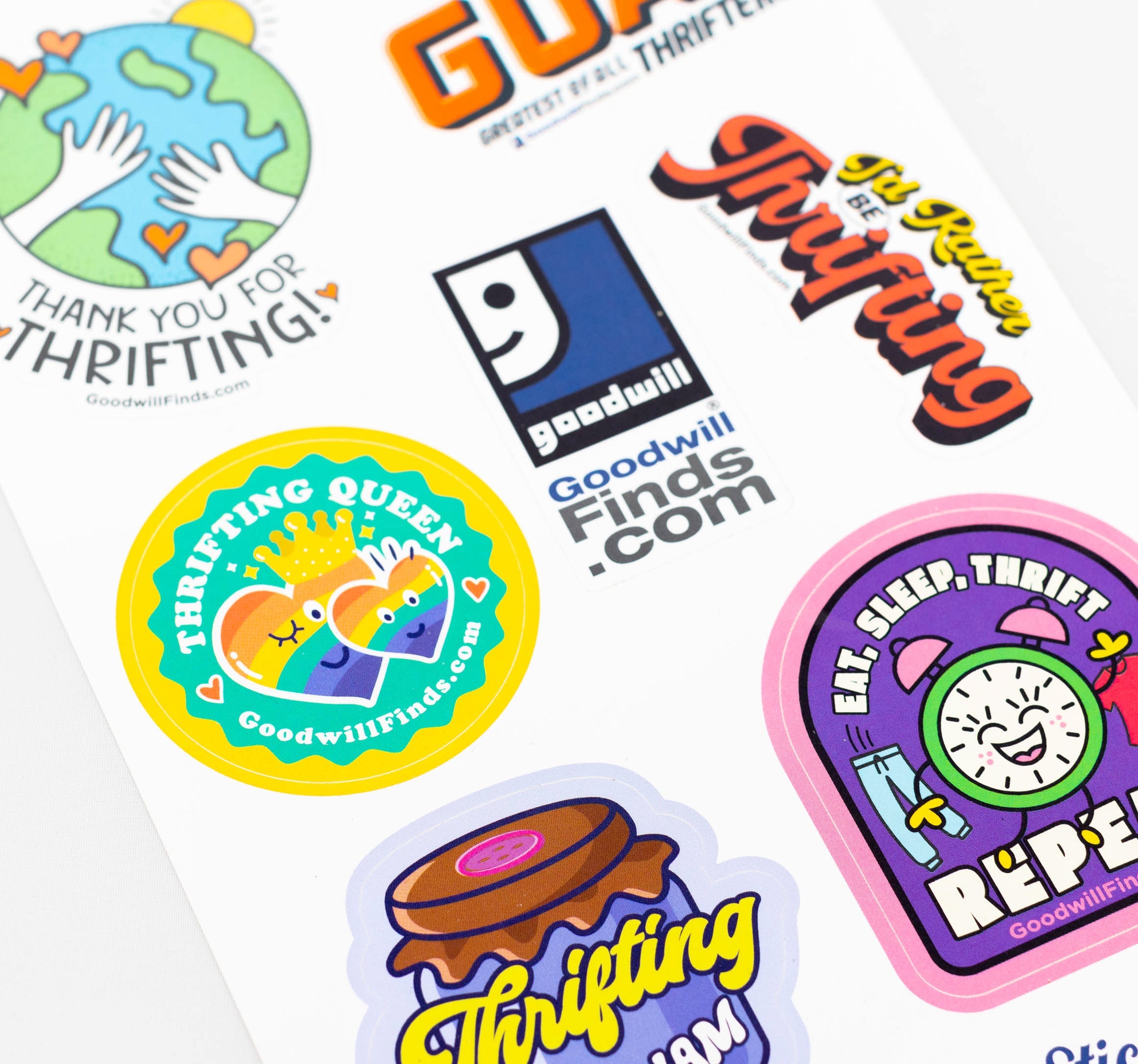 Non Profit Organization Stickers- Sticky Brand