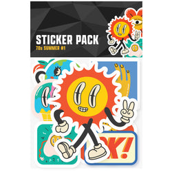 70s Summer #1 Sticker Pack