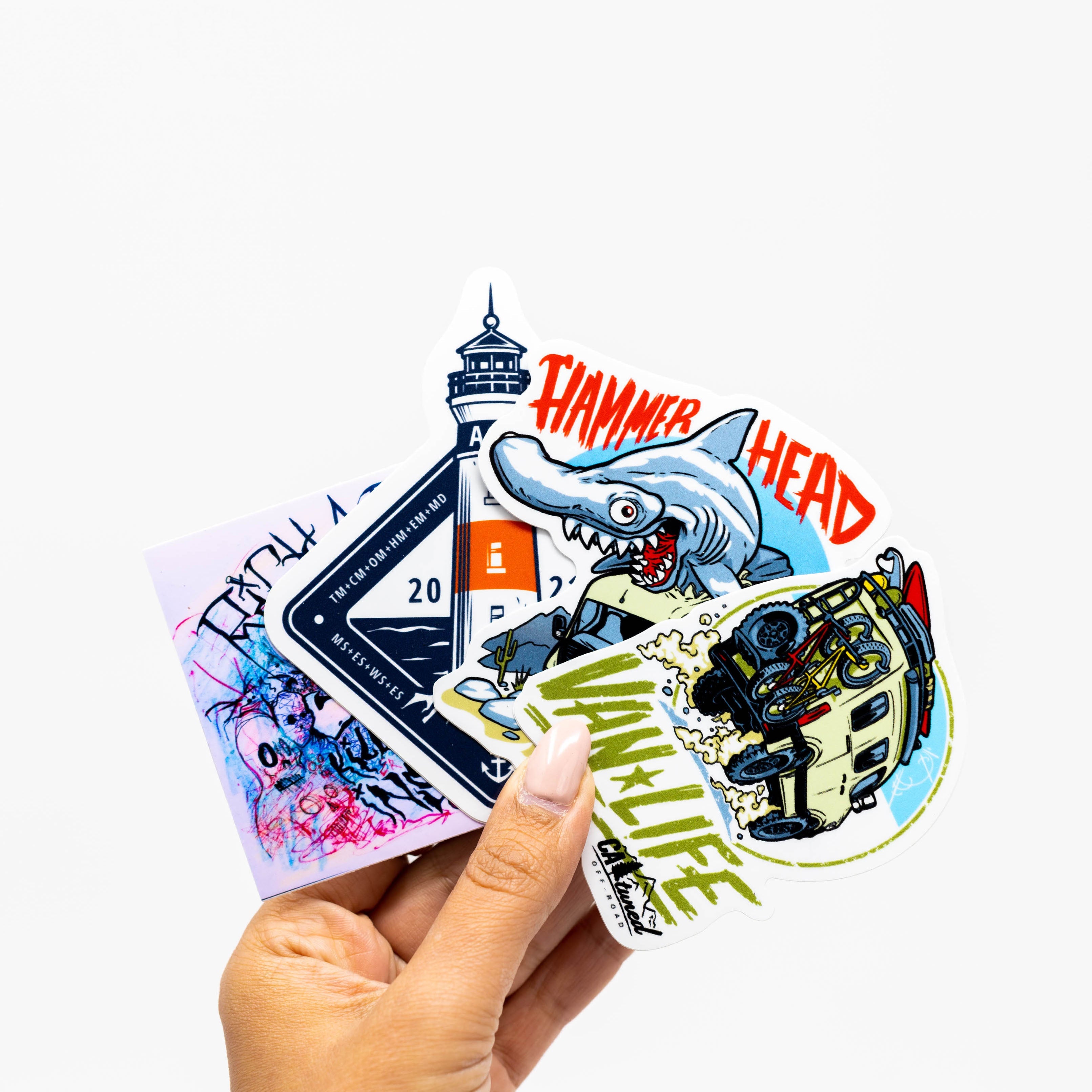 Simple Vinyl Sticker Custom Vinyl Stickers - Sticky Brand