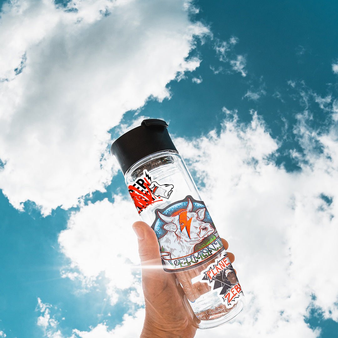 Custom Water Bottle Stickers Sticky Brand - Main Image