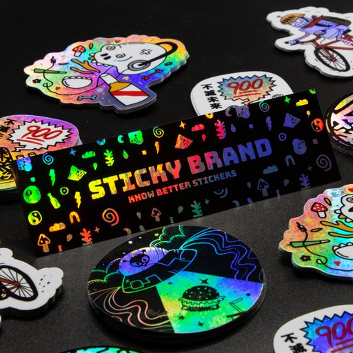 Custom 2.5 Vinyl Stickers - Sticky Brand