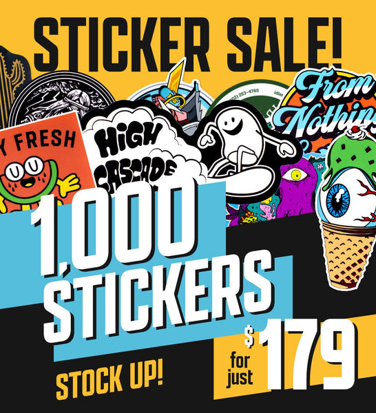 Custom Clear Stickers - Sticky Brand