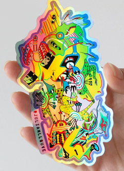 Iridescent Holographic