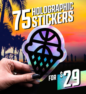 View detail for 75 2.5" Custom Holographic Stickers product