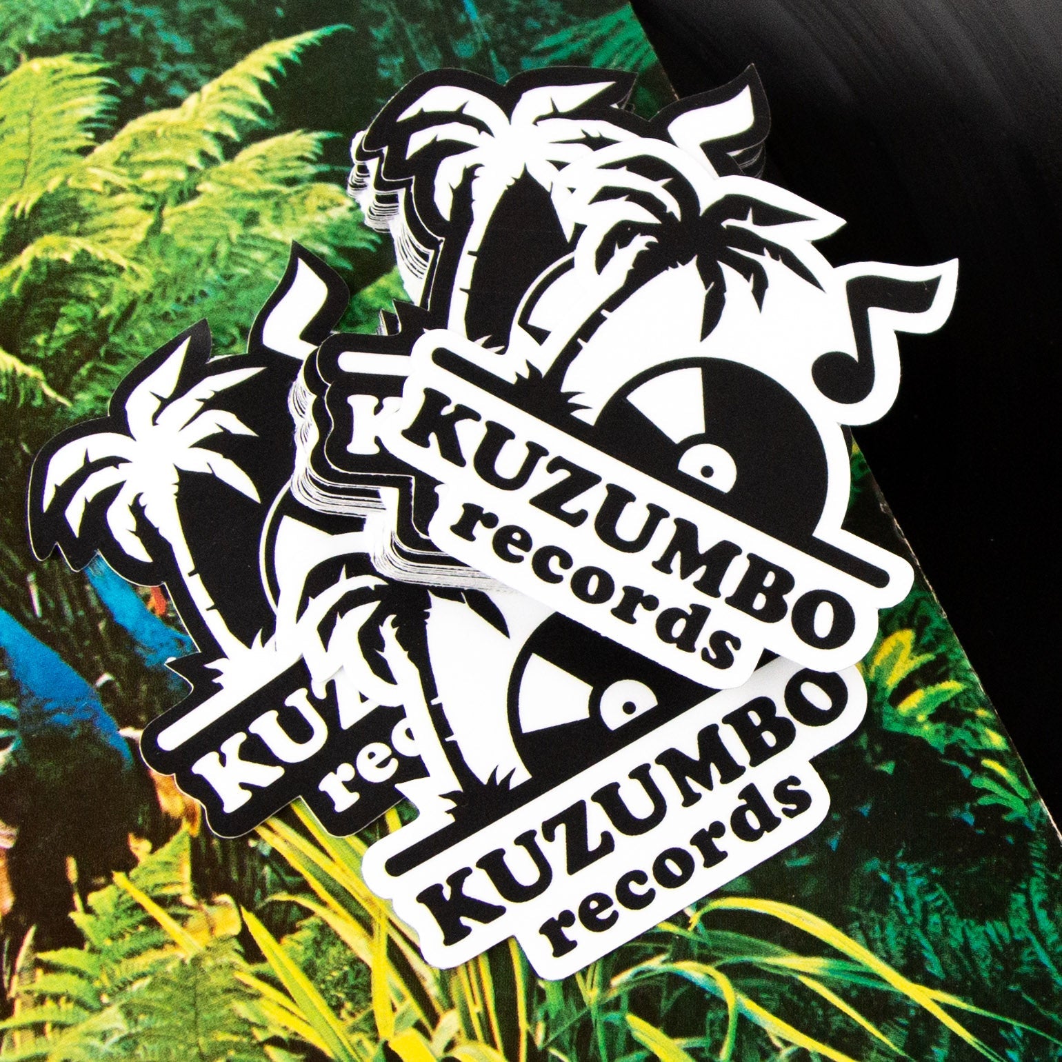 Kuzumbo records custom sticker