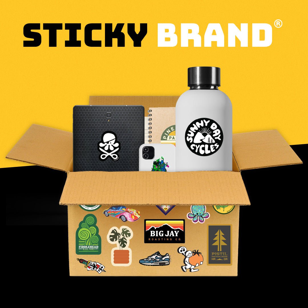 Custom Box & Packaging Stickers - Sticky Brand