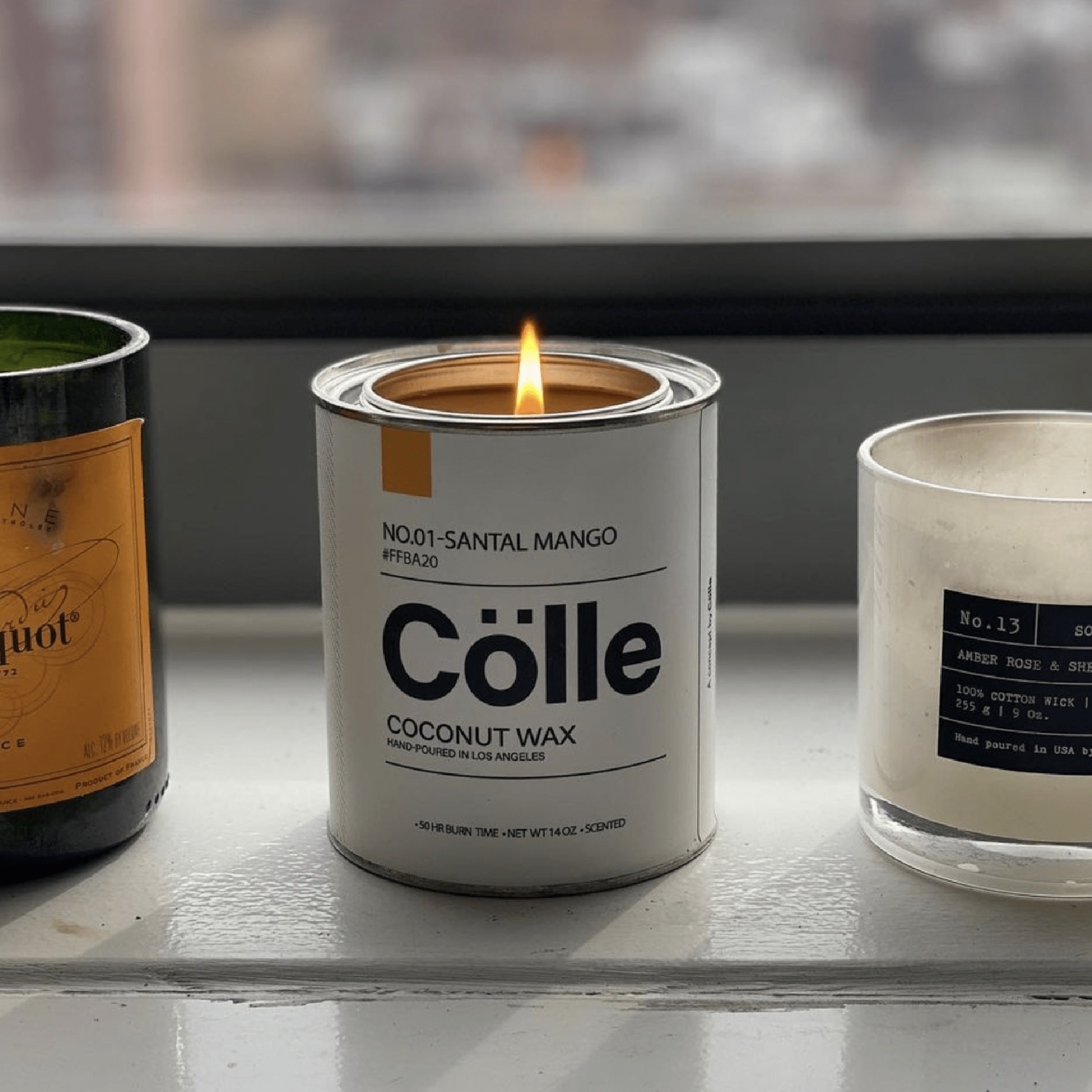 Colle Candle Sticker Label