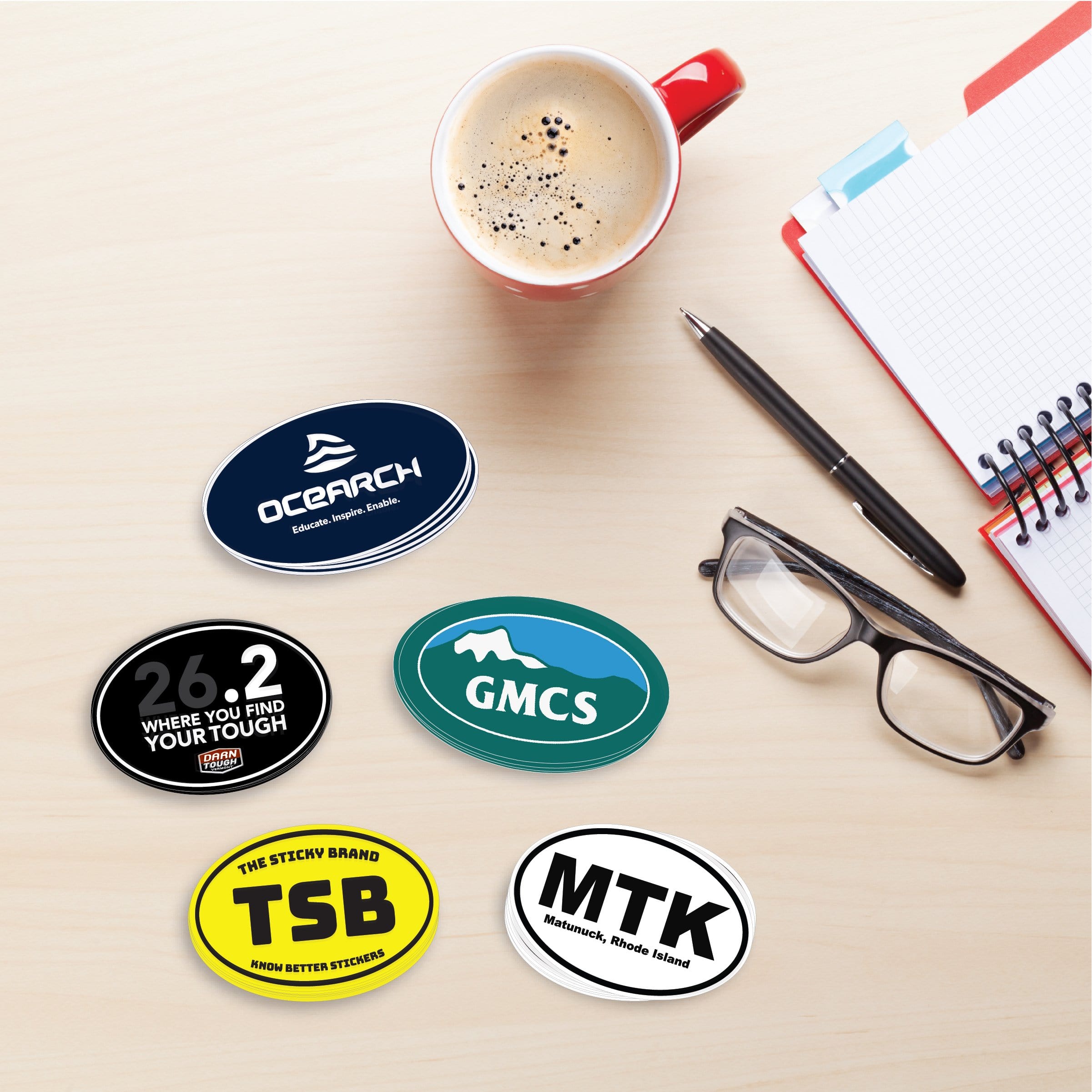 Custom Euro Stickers - Sticky Brand