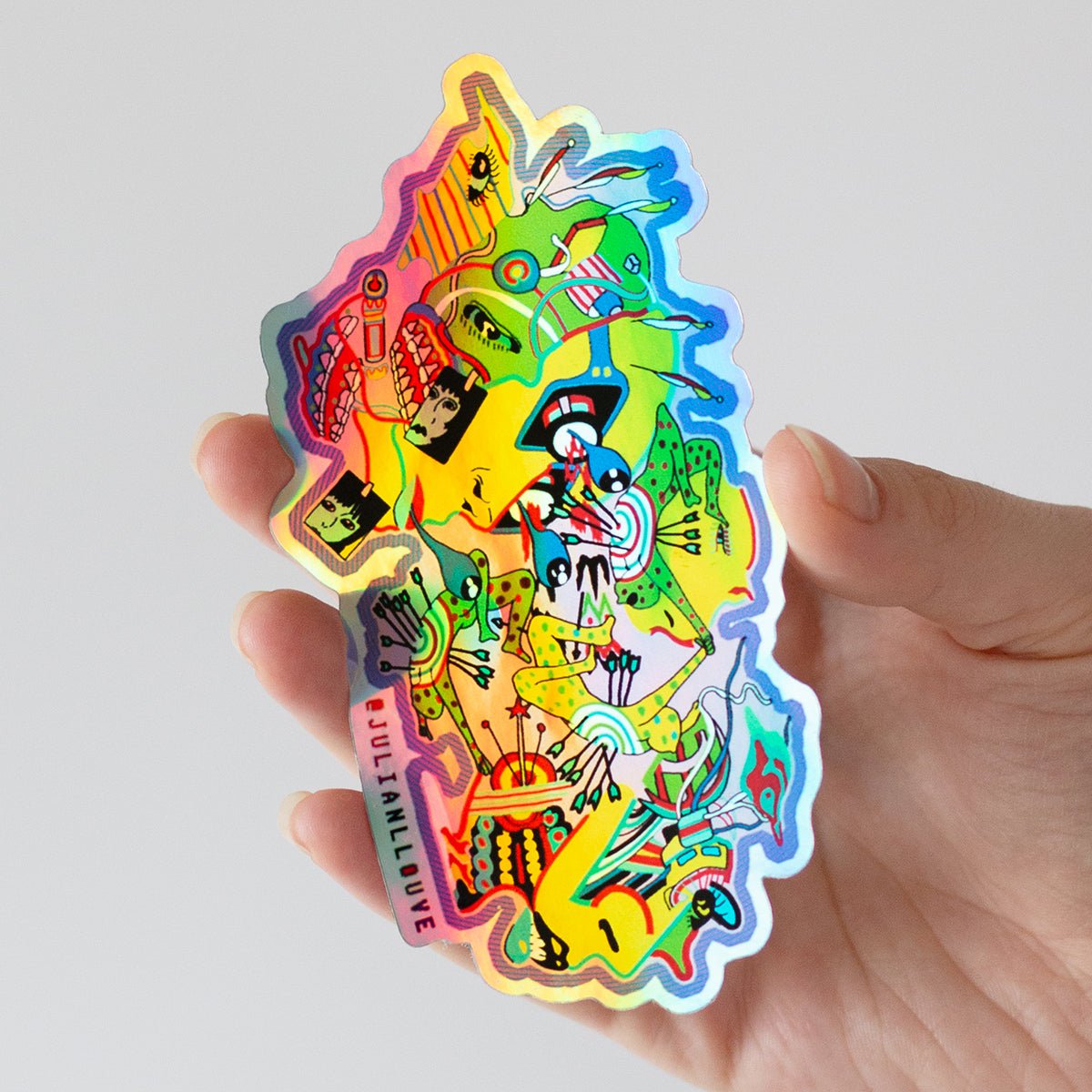 Custom Holographic Stickers - Free shipping - StickerApp
