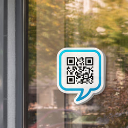 Custom QR Code Stickers - Sticky Brand