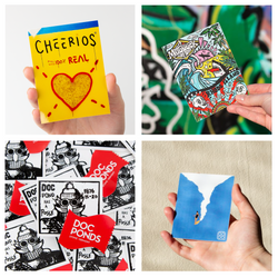 Save 48% on Square Shape 250 Custom Stickers for $49