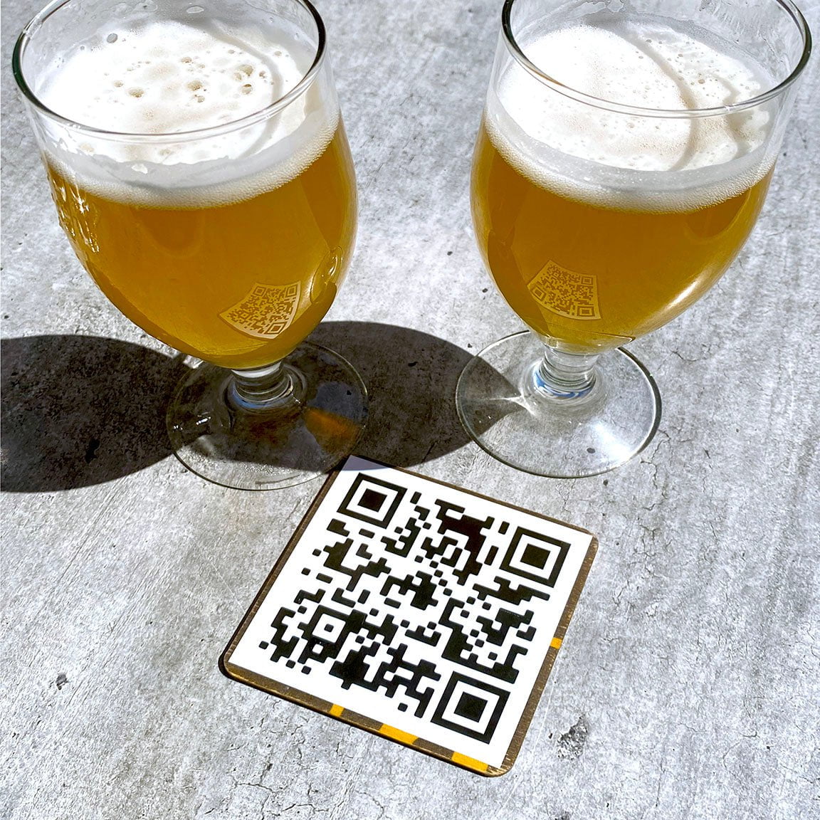 Custom QR Code Stickers - Sticky Brand