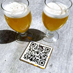 QR Code sticker for a restaurant menu