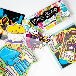 Von Rist Pack of colorful creative stickers